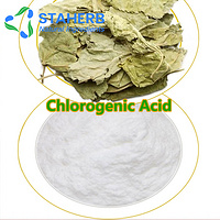 CAS 327-97-9 1%-98% Chlorogenic acid Power Eucommia Ulmoides Extract