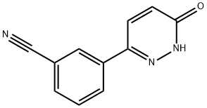 3-(6-Oxo-1,6-dihydro-3-pyridazinyl)benzonitrile