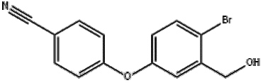 4-(4-bromo-3-(hydroxyMethyl)phenoxy)benzonitrile