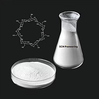 Food Grade Plant Extract Solutizer CAS 7585-39-9 Betacyclodextrin with High Purity