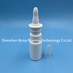 Preservative Free Nasal Spray pump with bottle with shipping lock