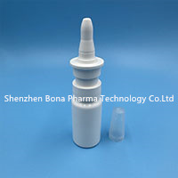 Preservative Free Nasal Spray pump with bottle with shipping lock
