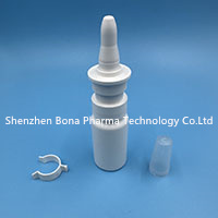 Preservative Free Nasal Spray pump with bottle with shipping lock