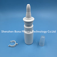 Preservative Free Nasal Spray pump with bottle with shipping lock