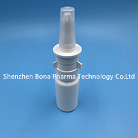 Preservative Free Nasal Spray pump with bottle with shipping lock  