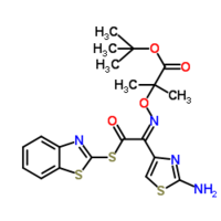 2-Mercaptobenzothiazolyl-(Z)-(2-aminothiazol-4-yl)-2-(tert-butoxycarbonyl) isopropoxyiminoacetate