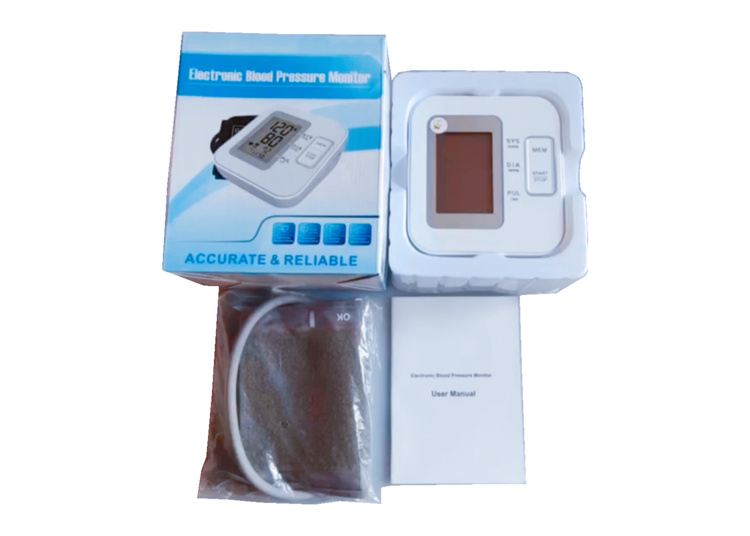 Electronic blood pressure monitor