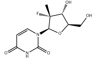 2'-deoxy-2'-fluoro-2'-C-methyluridine