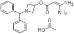(1-Diphenylmethylazetidin-3-yl 3,3-diaminoacrylate acetate)/AZ-4