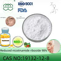 Reduced nicotinamide riboside(NRH) powder manufacturer CAS No.:19132-12-8 98%  purity min. for suppl