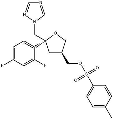 (5R-cis)-Toluene-4-sulfonic acid 5-(2,4-difluorophenyl)-5-(1H-1,2,4-triazol-1-yl)methyltetrahydrofur