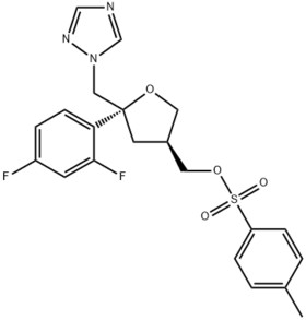 (5R-cis)-Toluene-4-sulfonic acid 5-(2,4-difluorophenyl)-5-(1H-1,2,4-triazol-1-yl)methyltetrahydrofur