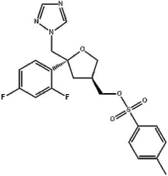 (5R-cis)-Toluene-4-sulfonic acid 5-(2,4-difluorophenyl)-5-(1H-1,2,4-triazol-1-yl)methyltetrahydrofur