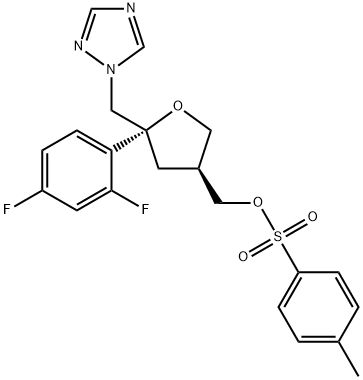 (5R-cis)-Toluene-4-sulfonic acid 5-(2,4-difluorophenyl)-5-(1H-1,2,4-triazol-1-yl)methyltetrahydrofur