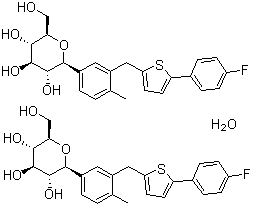 Canagliflozin hemihydrate