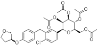 (1S)-1,5-Anhydro-1-C-[4-chloro-3-[[4-[[(3S)-tetrahydro-3-furanyl]oxy]phenyl]methyl]phenyl]- D-glucit