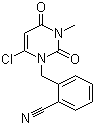 2-[(6-chloro-3,4-dihydro-3-methyl-2,4-dioxo-1(2H)-pyrimidinyl)methyl]-Benzonitrile