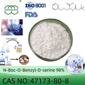 N-Boc-O-Benzyl-D-serine powder manufacturer CAS No.:47173-80-8 98%  purity min. for supplement ingre