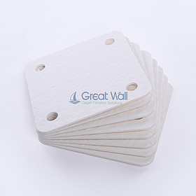 The RELP? series filter sheets, manufactured by Great Wall Filtration, are used for lipid removal.