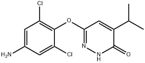 6-(4-Amino-2,6-dichlorophenoxy)-4-isopropylpyridazin-3(2H)-one