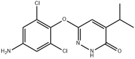 6-(4-Amino-2,6-dichlorophenoxy)-4-isopropylpyridazin-3(2H)-one