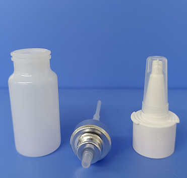 Multi dose V# Nasal Spray Pumps, Crimp on Closure, with HDPE Bottle