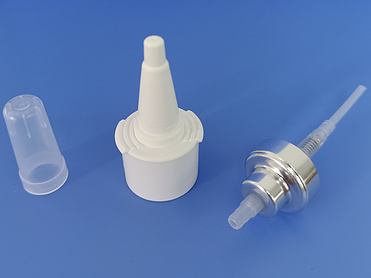 Multi dose V# Nasal Spray Pumps, Crimp on Closure, with HDPE Bottle