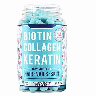 Biotine Keratin Collagen Gummy