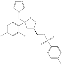 (5R-cis)-Toluene-4-sulfonic acid 5-(2,4-difluorophenyl)-5-(1H-1,2,4-triazol-1-yl)methyltetrahydrofur