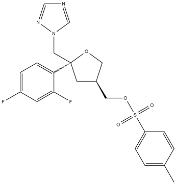 (5R-cis)-Toluene-4-sulfonic acid 5-(2,4-difluorophenyl)-5-(1H-1,2,4-triazol-1-yl)methyltetrahydrofur