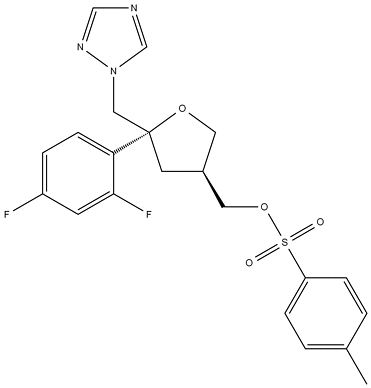 (5R-cis)-Toluene-4-sulfonic acid 5-(2,4-difluorophenyl)-5-(1H-1,2,4-triazol-1-yl)methyltetrahydrofur