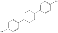 1-(4-Aminophenyl)-4-(4-hydroxyphenyl)piperazine