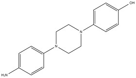 1-(4-Aminophenyl)-4-(4-hydroxyphenyl)piperazine