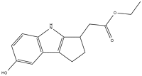 ethyl 2-(7-hydroxy-1,2,3,4-tetrahydrocyclopenta[b]indol-3-yl)acetate