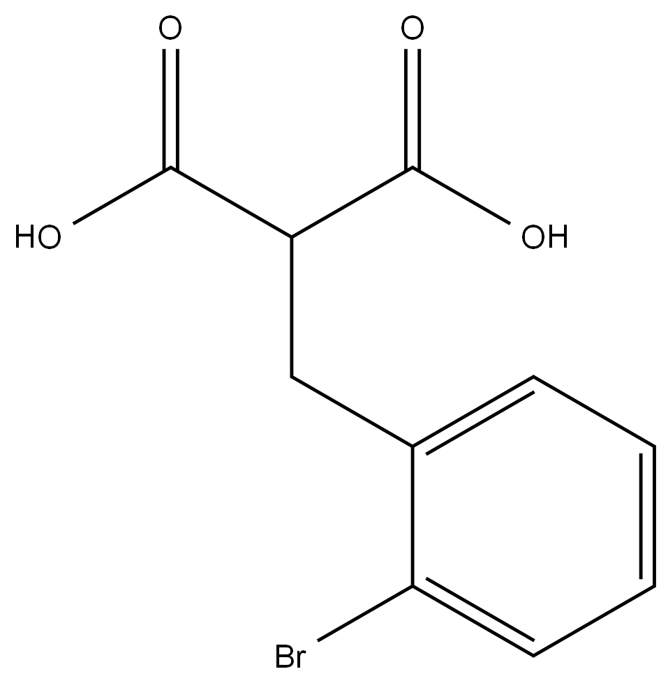 Propanedioic acid,2-[(2-bromophenyl)methyl]-  