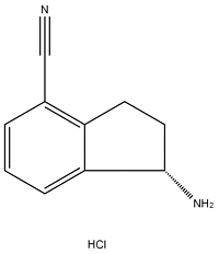 (S)-1-amino-2,3-dihydro-1H-indene-4-carbonitrile hydrochloride