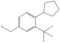 4-ChloroMethyl-1-cyclopentyl-2-trifluoroMethyl-benzene