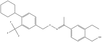 Ethanone, 1-[3-ethyl-4-(hydroxymethyl)phenyl]-,O-[[4-cyclohexyl-3-(trifluoromethyl)phenyl]methyl]oxi