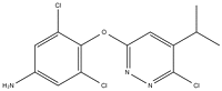3,5-dichloro-4-((6-chloro-5-isopropylpyridazin-3-yl)oxy)aniline(WXG00196)