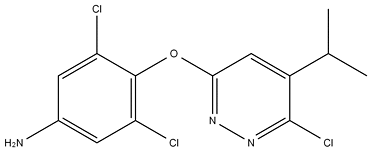 3,5-dichloro-4-((6-chloro-5-isopropylpyridazin-3-yl)oxy)aniline(WXG00196)