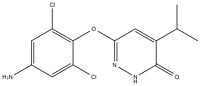 6-(4-amino-2,6-dichlorophenoxy)-4-isopropylpyridazin-3(2H)-one(WXG00197)
