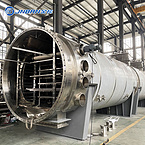 continuous industrial salt vacuum belt dryer machine