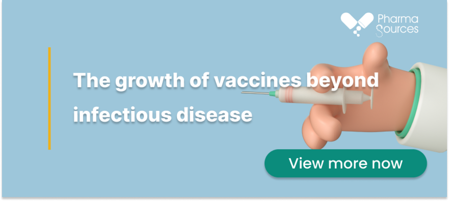 The growth of vaccines beyond infectious disease