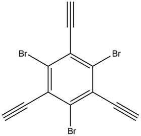 1,3,5-Tribromo-2,4,6-triethynylbenzene