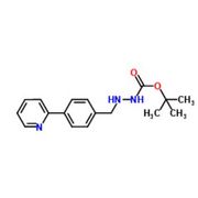 tert-Butyl 2-(4-(pyridin-2-yl)benzyl)hydrazinecarboxylate