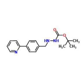 tert-Butyl 2-(4-(pyridin-2-yl)benzyl)hydrazinecarboxylate