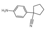 1-(4-aminophenyl)cyclopentane-1-carbonitrile