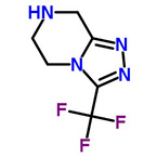 3-(Trifluoromethyl)-5,6,7,8-tetrahydro-[1,2,4]triazolo[4,3-a]pyrazine hydrochloride