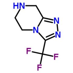 3-(Trifluoromethyl)-5,6,7,8-tetrahydro-[1,2,4]triazolo[4,3-a]pyrazine hydrochloride