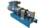 Vacuum discharge pump